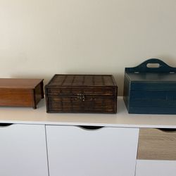 Set Of Three Boxes