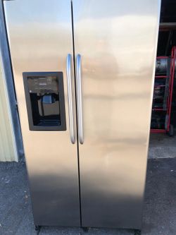Ge stainless steel refrigerator