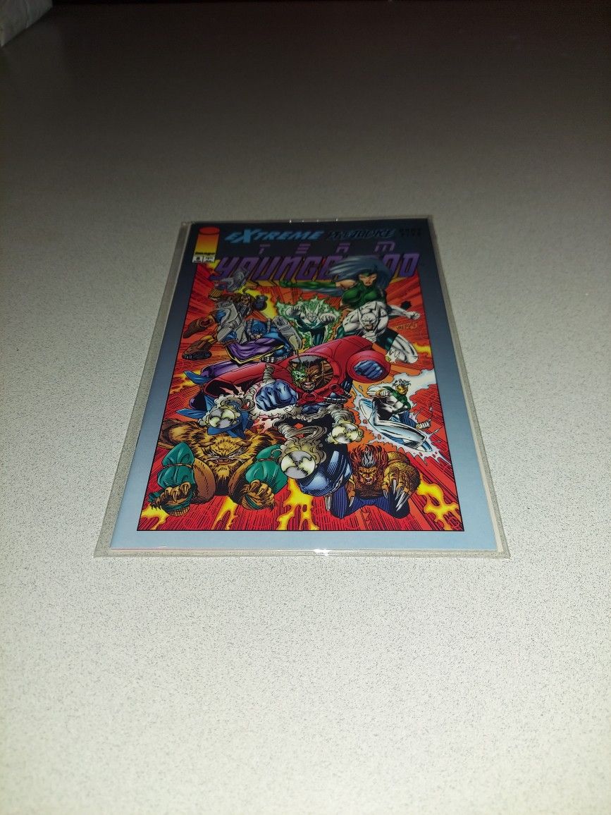 TEAM YOUNGBLOOD #8 COMIC BAGGED AND BOARDED 