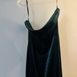 Green Dress, Elegant Dress, Prom Dress 