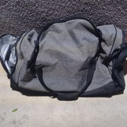 Gray Duffle Bag