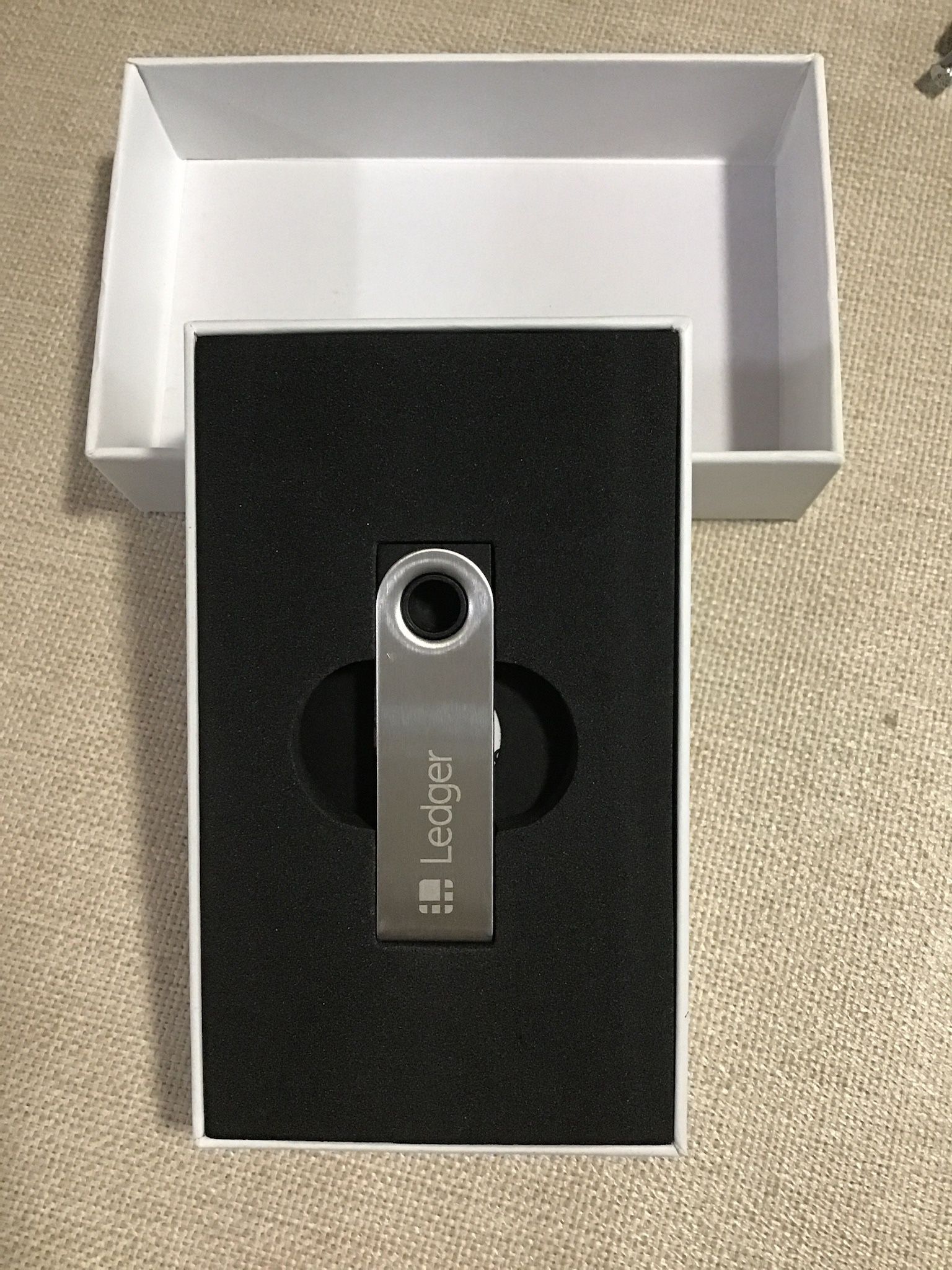 Ledger Nano S Cryptocurrency USB Hardware Wallet, Brand New In Sealed  Package