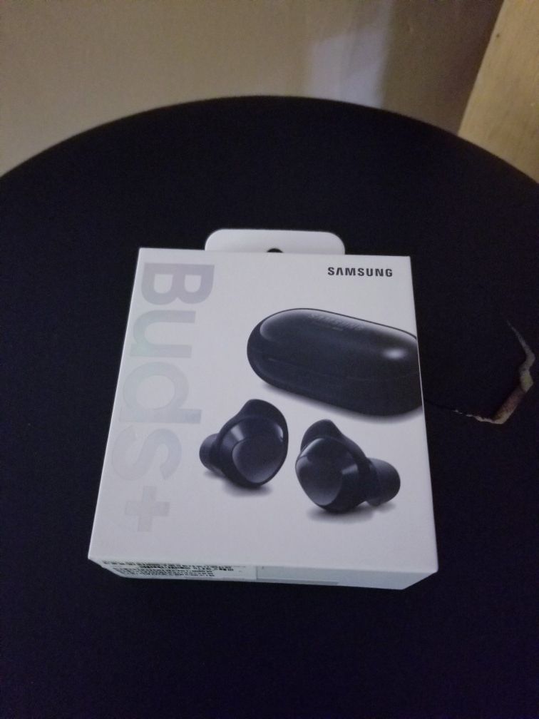 Samsung Galaxy Buds+ Plus Wireless Headphones model sm-r175 in brand new and sealed condition