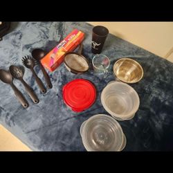 A Bunch Of Cooking Supplies