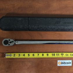 ATD-12504A - 1/2" Drive 50-250 ft.-lbs. Micrometer Torque Wrench