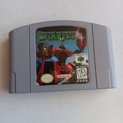 Star Fox Nintendo 64 Game
