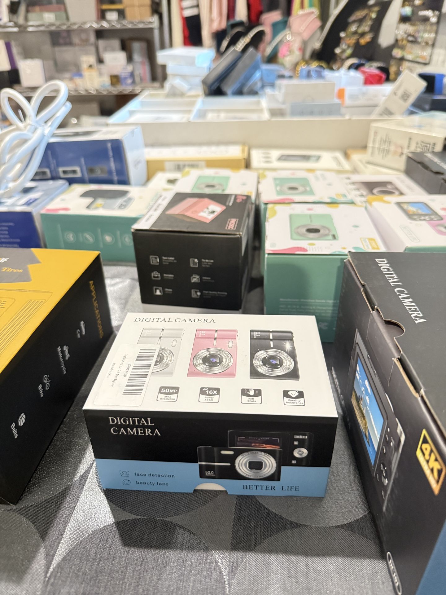 Brand new Digital Camera, Cameras for Kids, UHD 4K Point and Shoot Digital Cameras with 32GB Card, 16X Zoom, Anti-Shake, Date Stamp, Compact Small Cam