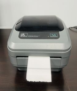 Zebra GX420D Printer Plus Extra Labels 