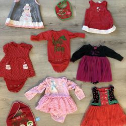 6-12 Month Christmas Clothes 