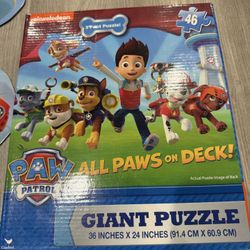 Paw Patrol 46 Piece Puzzle set 
