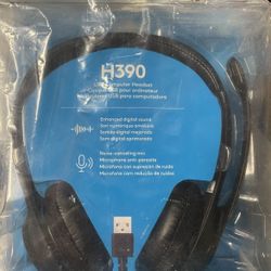 Logitech Computer USB Headset - NIB