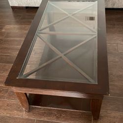 Coffee Table And 2 End Tables 