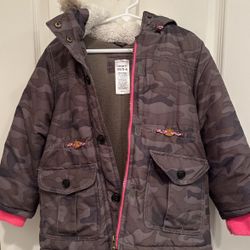 Girls Carter’s  Winter Jacket, Coat Size 5/6 