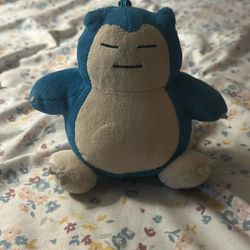 Snorlax Keychain Plushie