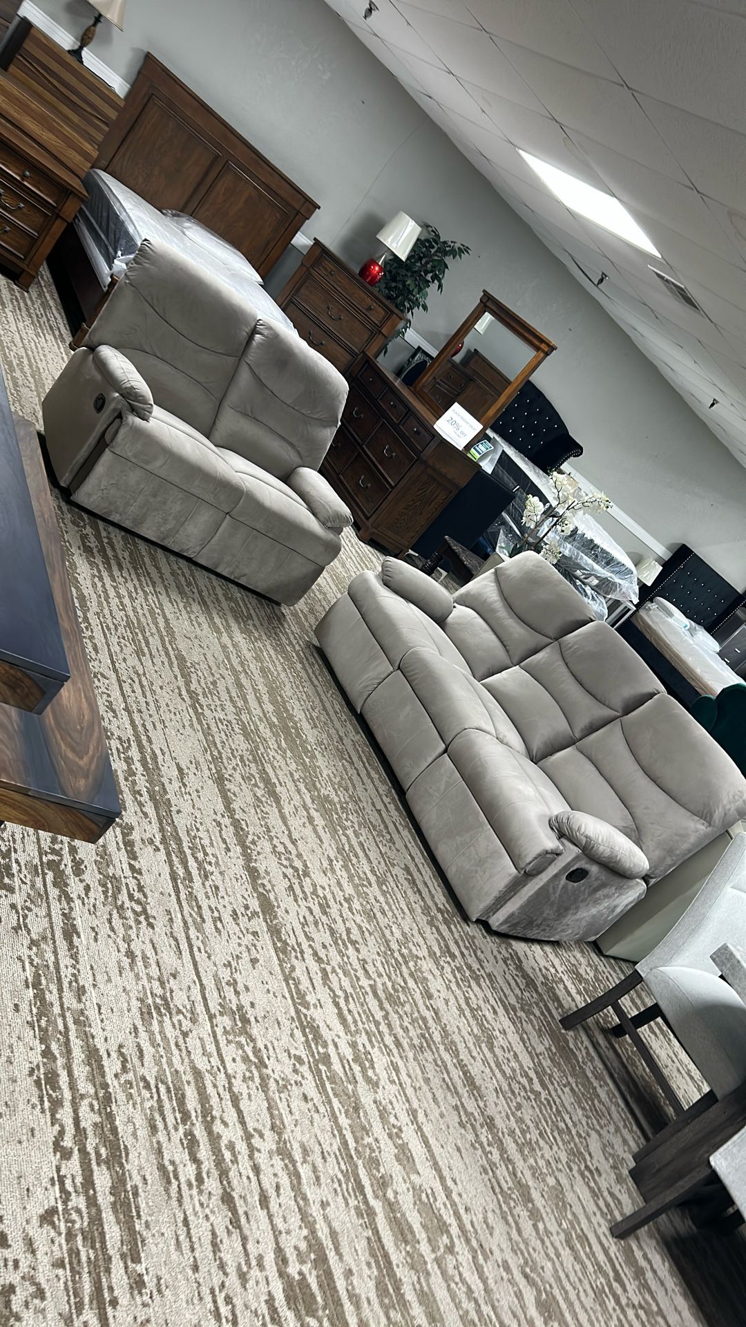 Black Friday Sale! Reclining Sofa Loveseat 2-pc Set $799