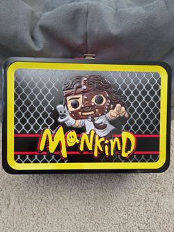 WWE Mankind Mick Foley Tin Lunch Box