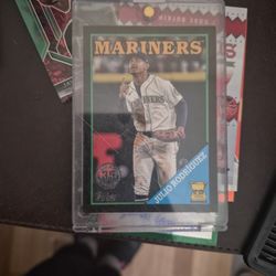 Julio Rodriguez 2023 Topps 35th Anniversary Black All Star Rookie # 087/299