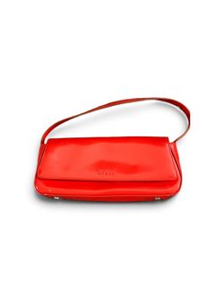 Guess Red Patent Leather Shoulder Bag