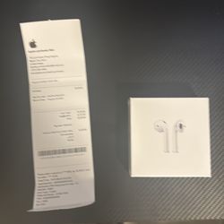 Airpod 2nd gen unopened + receipt