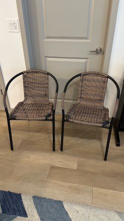 Patio Chairs Set of 2