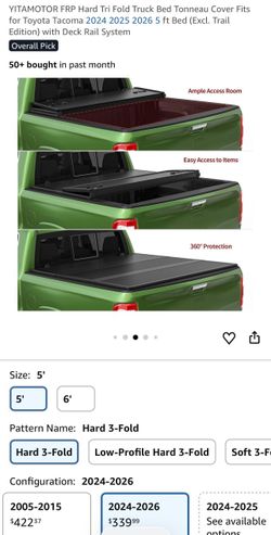 Toyota Tacoma Bed Cover 