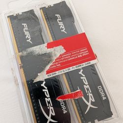 Kingston HyperX Fury DDR4 RAM 2x4GB