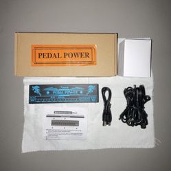 Amuzik 10-Port Guitar Pedal Power Supply w/ USB. - New/Never Used.