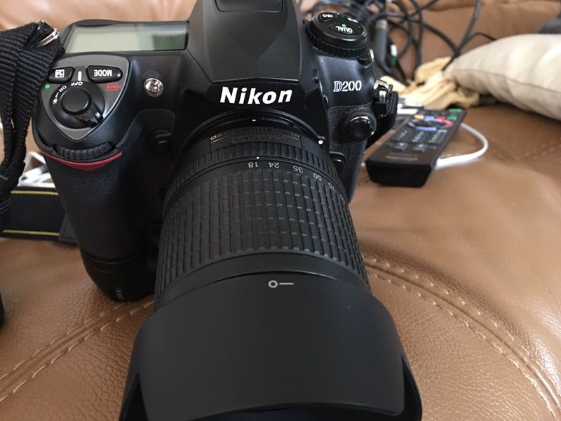 Nikon d200 &18 -135 lens camera