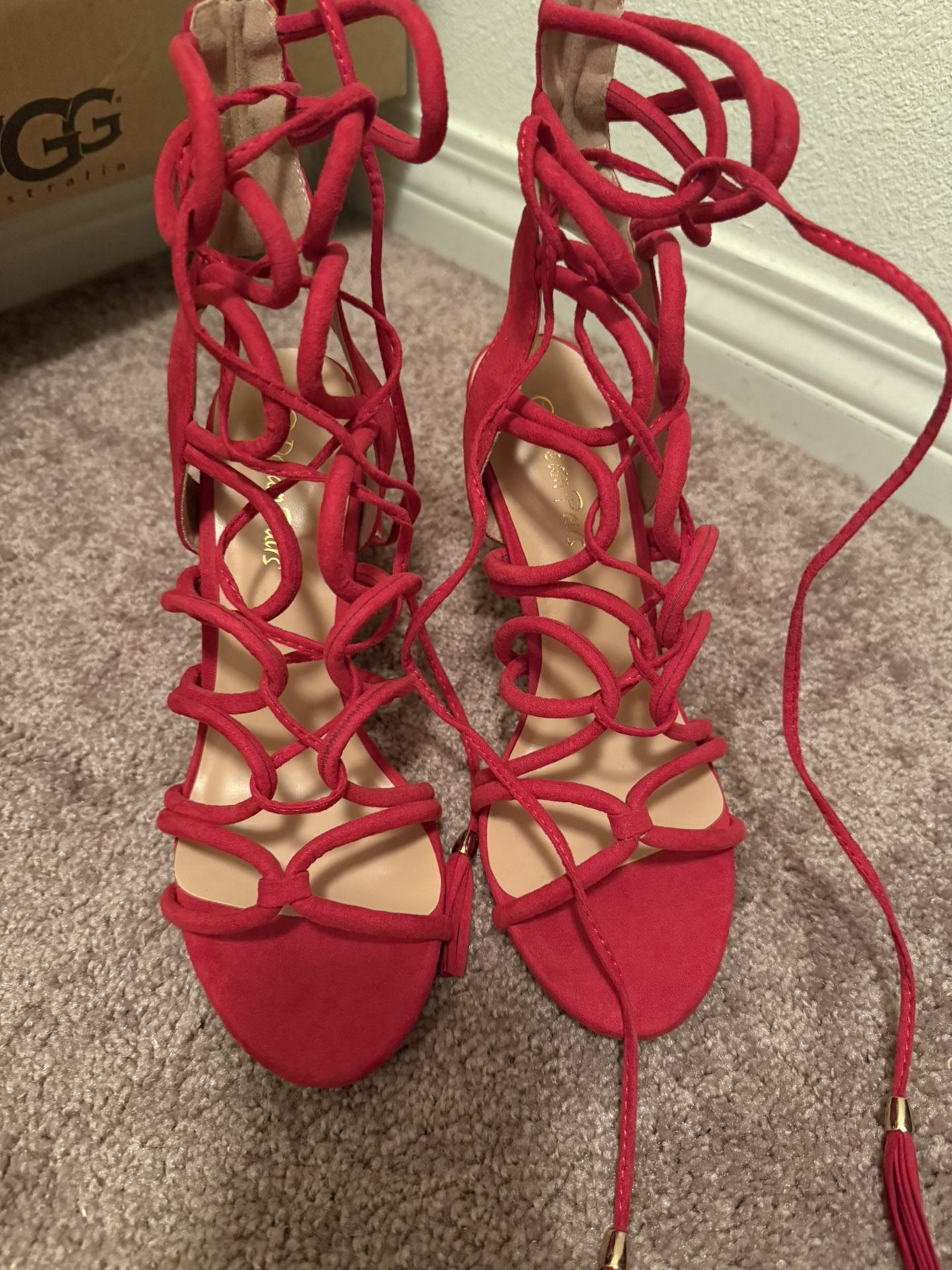 Brand New Sexy Red High Heel Shoes