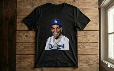 Cantiflas Diamond Grillz Mexican Mexico Dodgers Los Anageles Custom Tshirt 