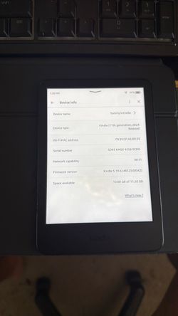 11th generation 2024 Kindle
