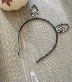 Rhinestone Bunny Ears Headband