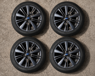 17” Subaru rims and tires
