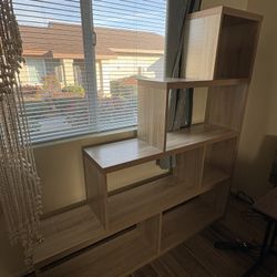 Tiered Entertainment Shelf