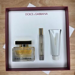 Perfumes Dolce Gabbana The One 3pc $85