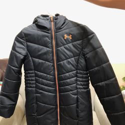 Under Armour (Navy Blue, With Gold Zipper)