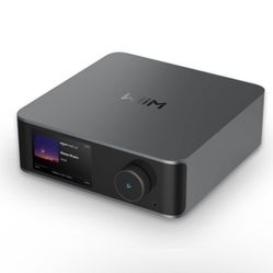 WiiM Ultra Music Streamer, DAC & Preamp | 3.5" Touchscreen, Compatible with Google Cast & Alexa, Stream Spotify, Amazon Music, Tidal & More | HDMI ARC