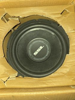 2 SSL 8 inch high power subs