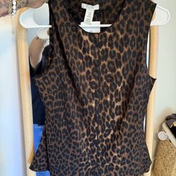 Leopard Vest