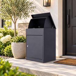 Extra Large Mailbox,Galvanized Steel Parcel Mailbox,Wall Mounted Lockable Anti-Theft [NEW]