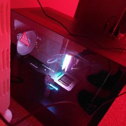 Custom Gaming PC with RGB Lighting