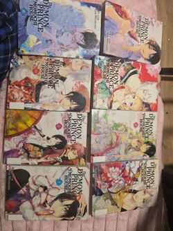 The Demon Prince of Momochi House Manga Lot (8 Volumes) – Good Condition