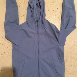 Lululemon Blue Women's Full Zip Hooded Activewear Jacket Long Sleeve