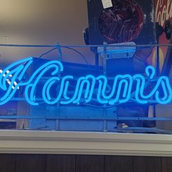 1970 HAMMS NEON SIGN