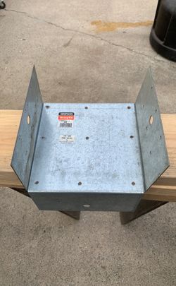 Simpson strong-tie post cup for 8x8
