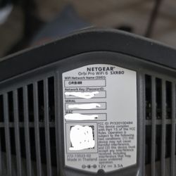 Netgear Orbi Sxr80 WiFi 6