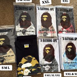  Bape tees