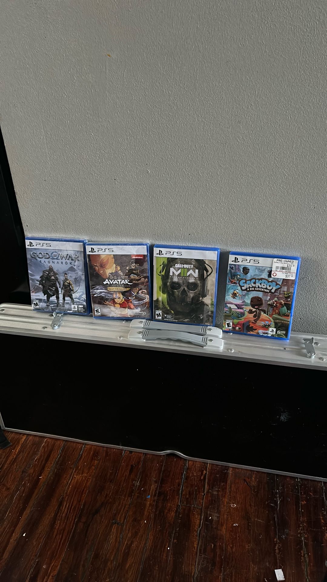 PS5 Games (GOD OF WAR, AVATAR QUEST FOR BALANCE, COD: MW2, SACKBOY A BIG ADVENTURE, MADDEN 24)