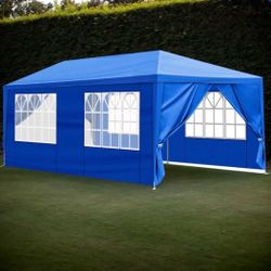 10 x 20 Pop Up Canopy Tent with Sidewalls 10x20