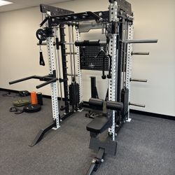 All In One Squat Rack, Functional Trainer, Smith Machine